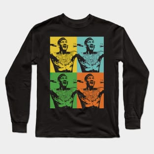 Retro The Blessed Man Max Holloway Long Sleeve T-Shirt